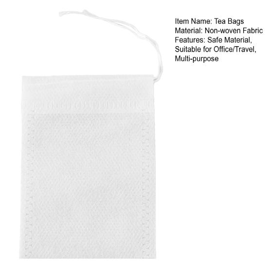 200 шт. Одноразовые чайные пакетики для рассыпного чая Пустой чайный фильтр