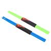 4Pcs Drum Sticks 5A Nylon Tear Drop Grainy Handle Non Slip for Students Beginners