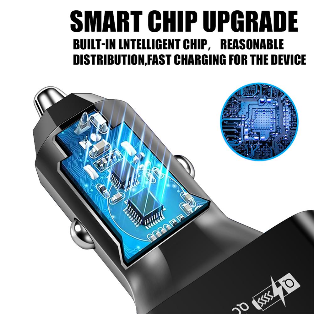 Car Cell Phone Charger USB Super Fast Charging Travel Accessories For KIA Ceed Sportage Rio 3 Proceed K5 Sedona Forte Cerato K2 QD2