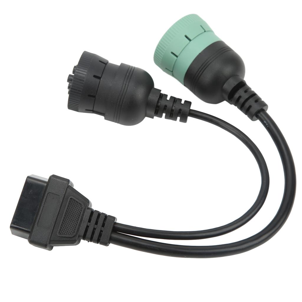 OBD2 Truck Cable OBDII 16Pin Female To 6pin J1708 9pin J1939 Splitter Y Diagnostic Scanner Cable