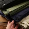 Breathable Linen! Export Men's Factory Balance Cargo with Logo Cut off Men Pure Color Pencil Pants Cotton and Linen Casual Pants Cropped Pants