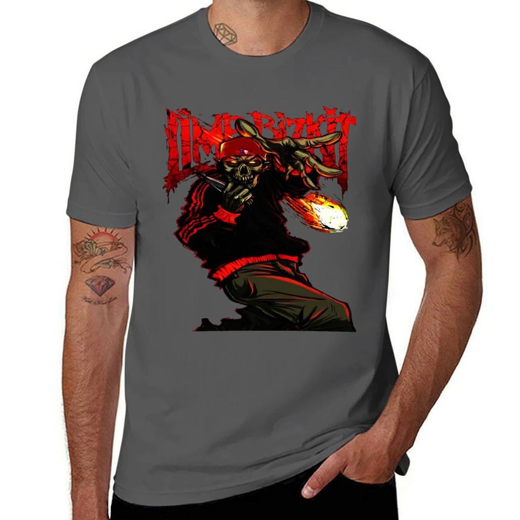 Rock 23 an American Amazing Bizkit Rap Limp is Of TShirt Lightweight Casual Summer TShirt