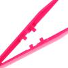 10 шт. Пластиковые пинцеты для медицинского ремонта, маленькие одноразовые пинцеты, инструменты, пинцеты, поделки, детские игрушки, пластиковые зажимы, случайные