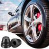 120pcs Rubber Fitting Caps Brake Bleeder Screw Caps Bleeder Valve Caps Rubber Dust