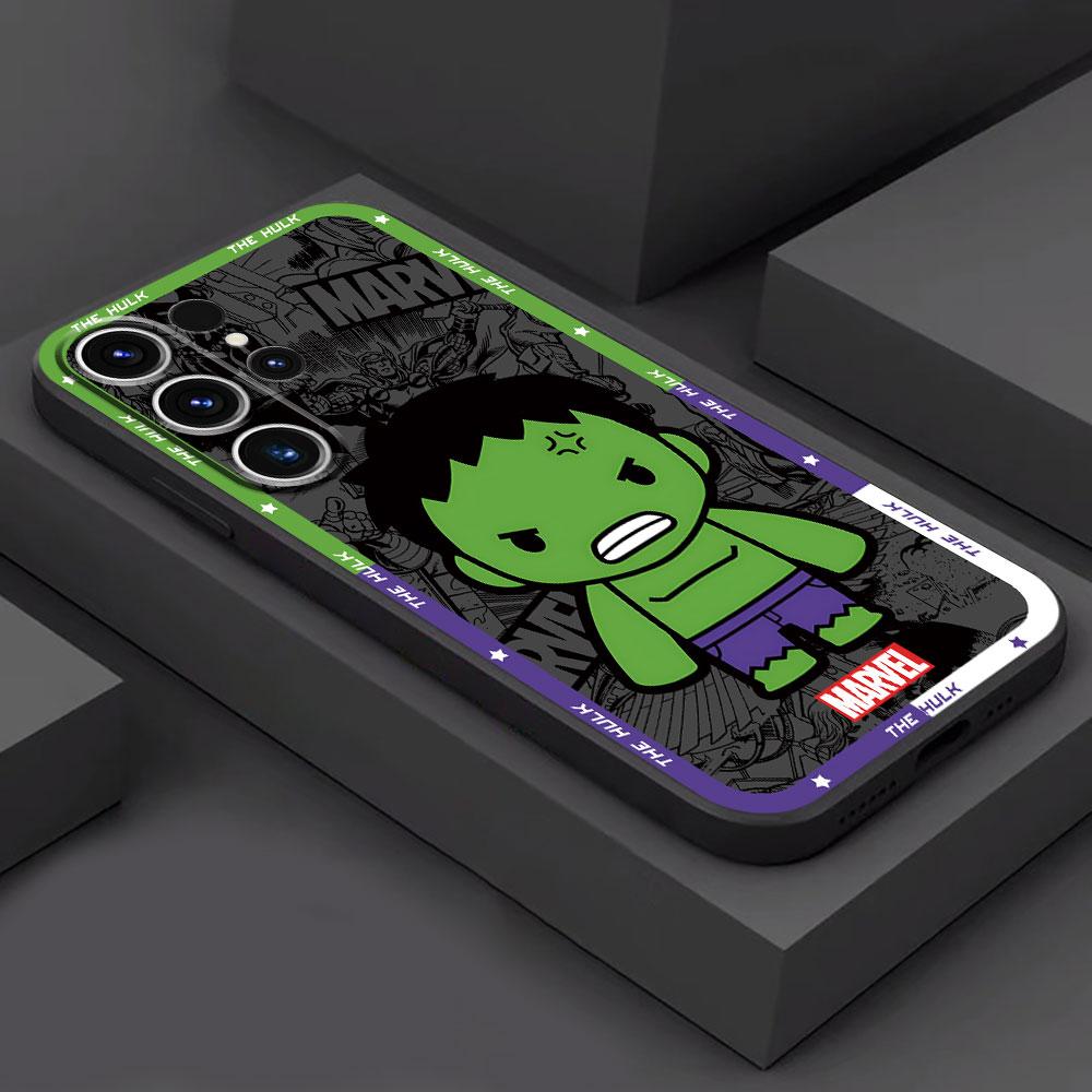 Чехол для телефона Samsung Galaxy S24 S22 Plus S23 S8 S9 S10e S20 FE S21 Ultra 5G S10 Marvel Spider Man Venom Черный Мягкий
