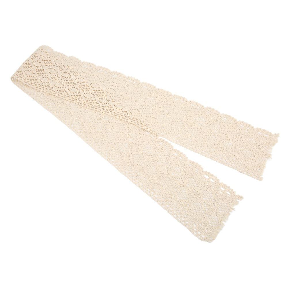 1PCS 12cm Width Cotton Thread 5 Yards Decorative Trim Versatile Lace Ribbon For Clothing Decoration