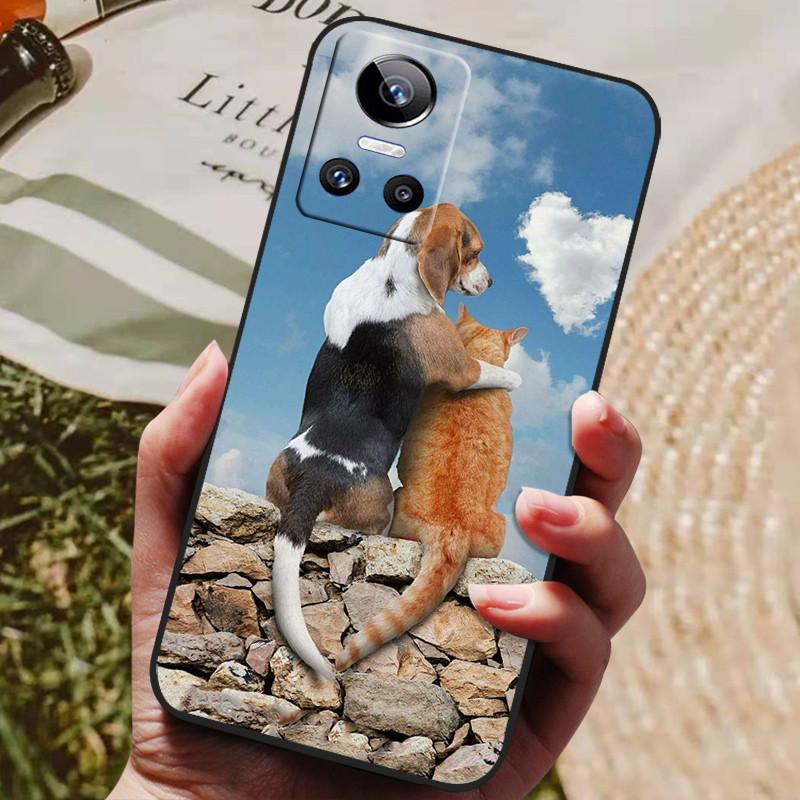 Для Realme GT Neo 3 Чехол Чехол для телефона Мягкий силиконовый ТПУ Задние чехлы для OPPO Realme GT Neo3 5G Coques 6,7 дюйма Защитный Euti