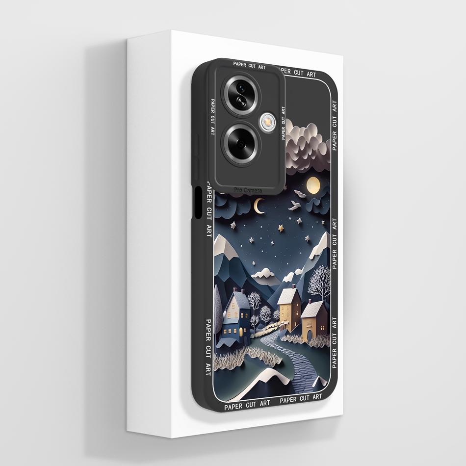 Милые Чехлы-Панды Для Oppo A79 5G Чехол Для Oppo A2 5G Полная Защита Funda Для Oppo A 79 Корпус Мягкий Жидкий Силикон Задняя Крышка Capa