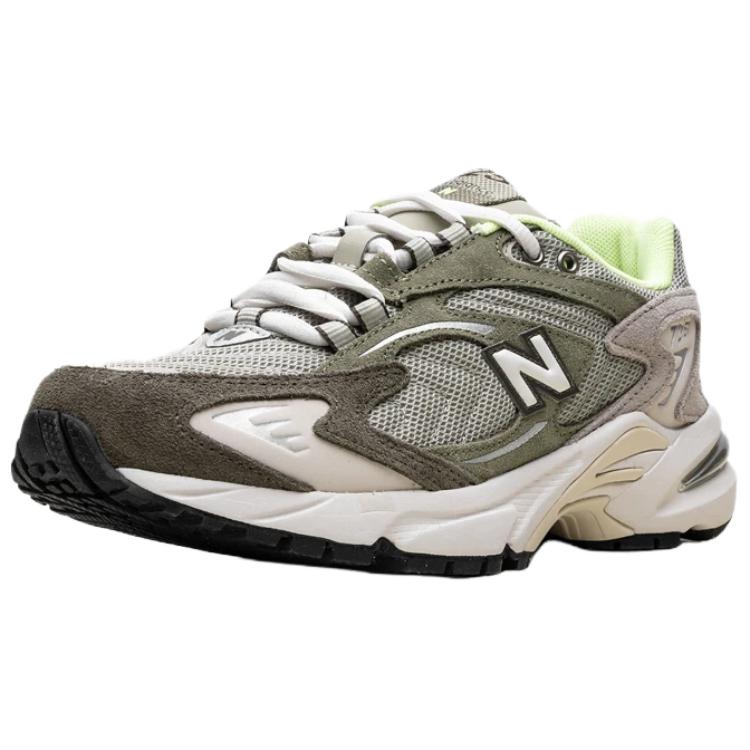 New Balance 725 Оливковый темный мох унисекс кроссовки зеленый ML725UE