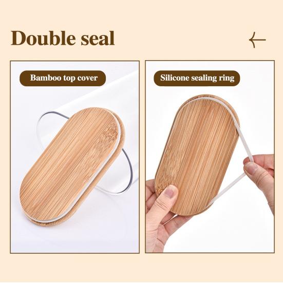 Airtight Food Storage Container Sealed Jar with Lid Large Capacity BPA Free