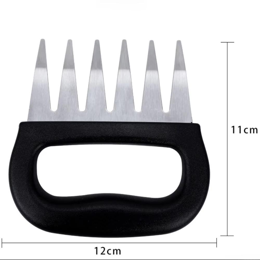 Meat Divider Stainless Steel Tear Meat Tools Bear Claw BBQ Fork Manual Meats Roasting Forks Kitchen Meats Barbecue Tears Tool