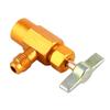 Кран хладагента AC R-134a, 1 шт., банка для раздачи 1/2 дюйма, клапан с резьбой ACME, резьба M16