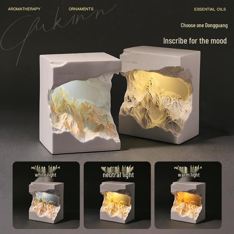 Rizhao Golden Mountain Year of the Horse Fragrance Diffuser Stone Gift Box