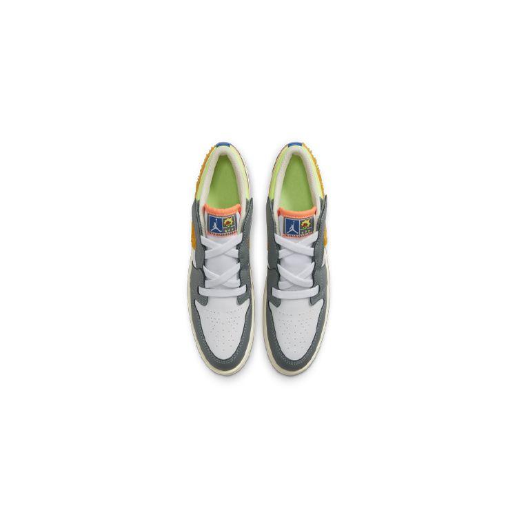 Детские кроссовки Air Jordan 1 Low ALT PS Hoops Разноцветные Белый Кокосовое Молоко FB1836-181