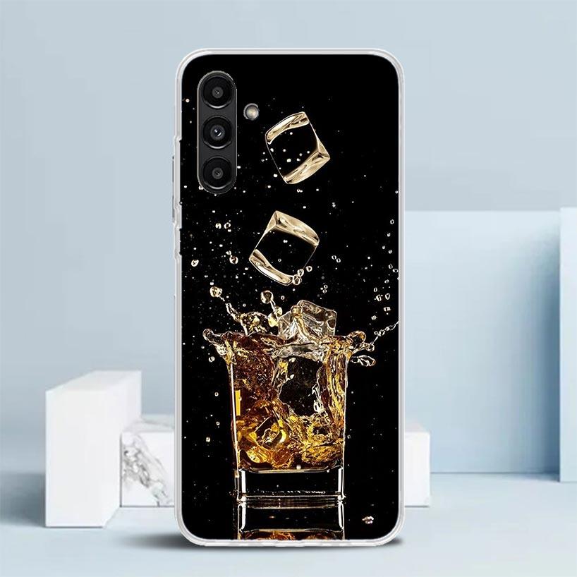 Чехол для телефона "Сигара Виски Ледяной Напиток" для Samsung Galaxy A17 A37 A57 A16 A15 A14 A13 A56 A55 A54 A53 A36 A35 A34 A33 A26 A25 A24 A2