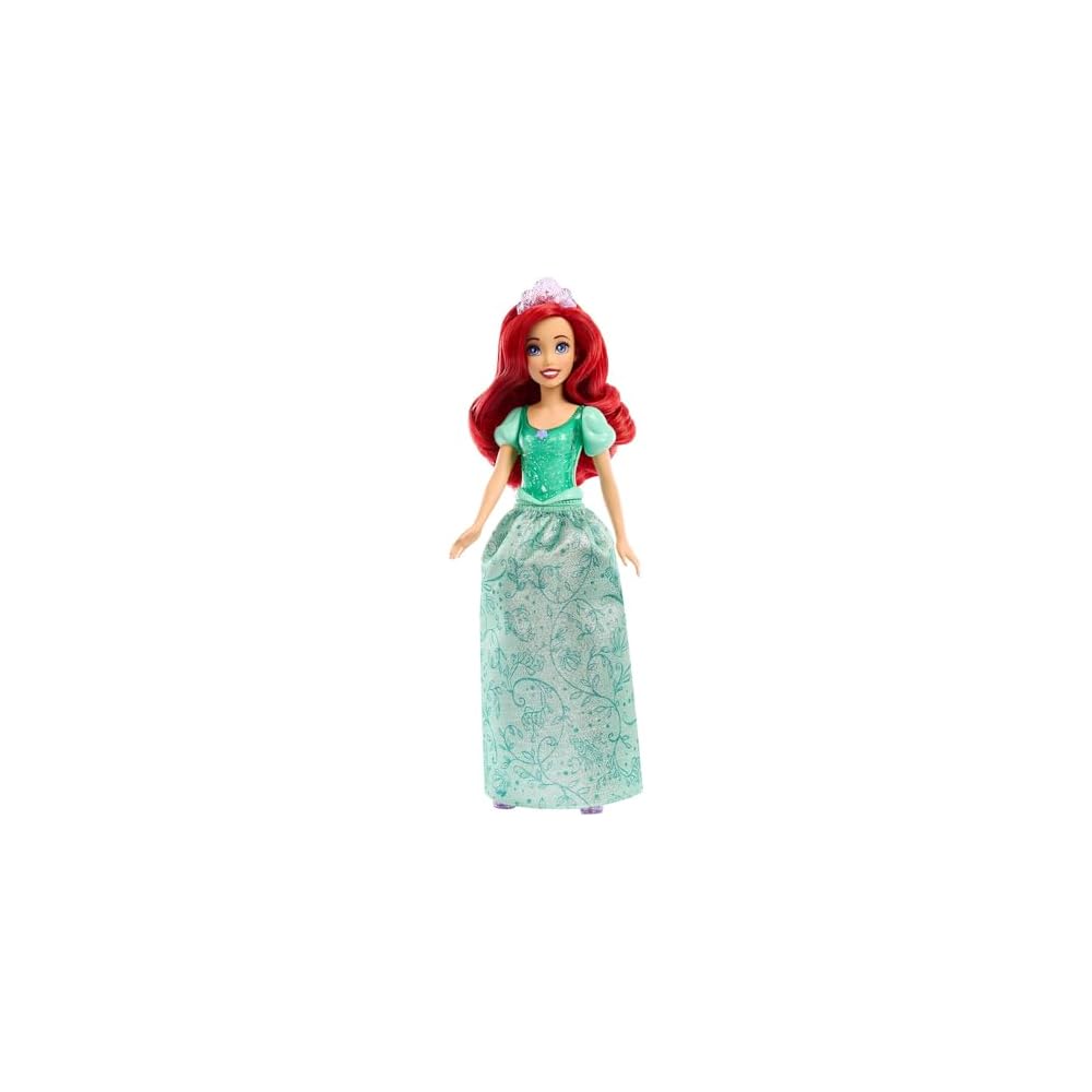 Кукла Mattel Disney Принцесса Ариэль, Наряд для празднования 100-летия Disney, Игрушка для переодевания, для детей от 3 лет