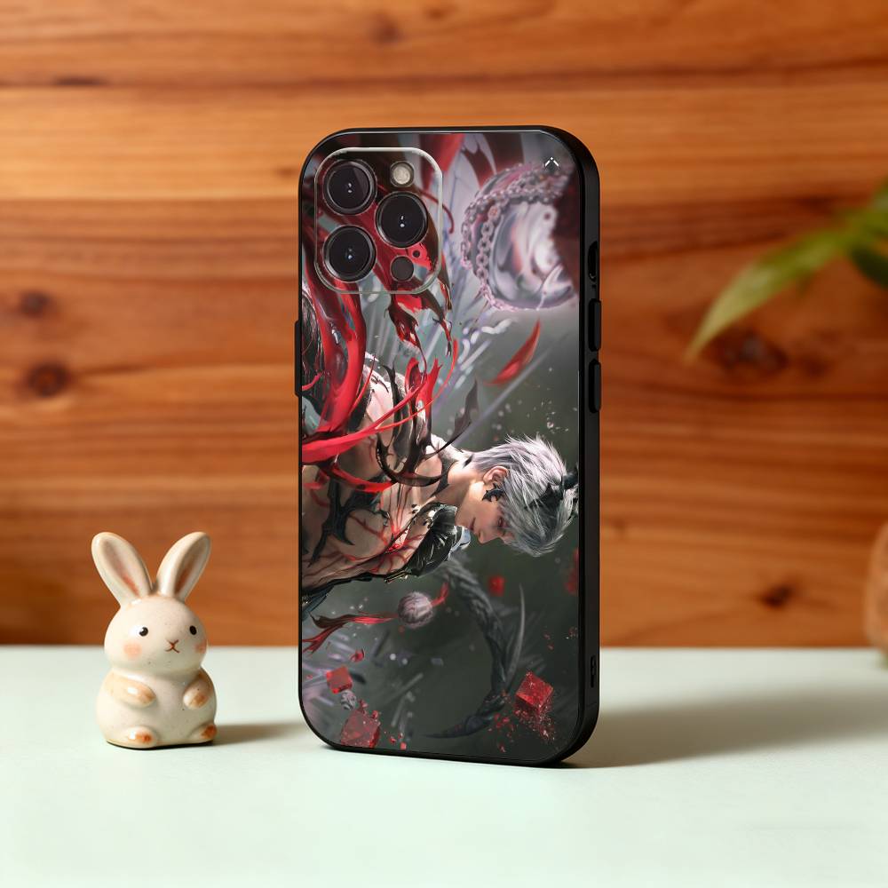 Чехол для телефона Sylus Love And Deep Space для iPhone17,16,15,14,13,12,Plus,Pro Max, 5G Другие Мягкая Черная Крышка