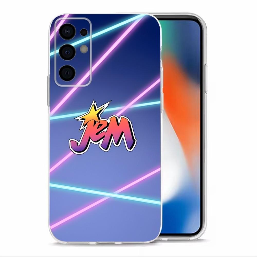 J-Jem And The Holograms Phone Case For Samsung S30,S23,S21,S22,S20,Ultra,S20,FE,lite,S10,S9,S8,PIus Transparent Shell