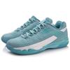 Кроссовки для бадминтона Li Ning Pioneer Fabric Rebound Shock Absorbing Breathable Durable Low-Top Women Shoes Sea-Blue AYAN016-3