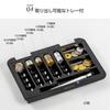 Hachibanya Portable Cash Box with Dial Lock, B5 Size, for Accounting, Office, Simple Safe, Piggy Bank, Steel, Home Use, Approx. W25 x D18 x H9cm, M250