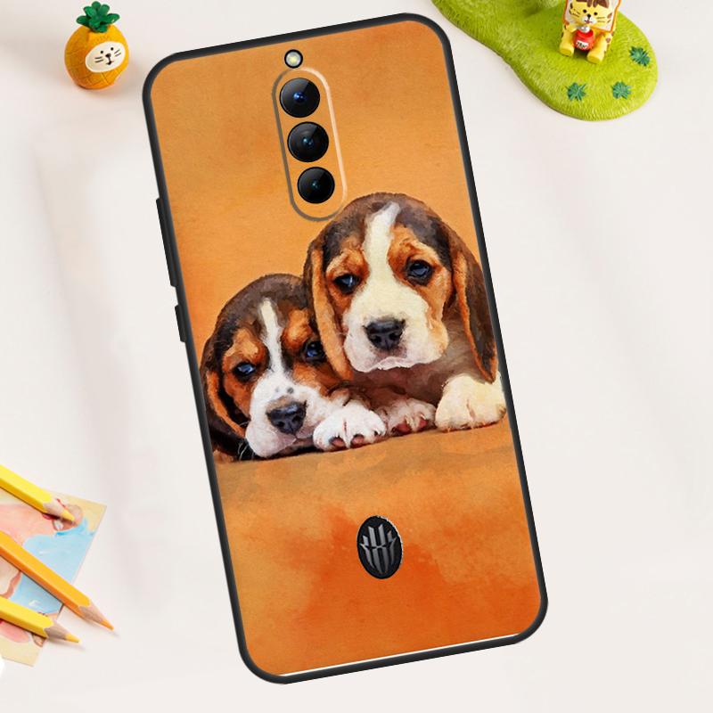 Beagle Puppy Dog Case For ZTE Nubia RedMagic 11 Pro Plus 10 9 8 8S 9S 10S Pro 5G 5S 6 7 6S 7S Pro 11 Air Cover