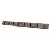 Umbra Flip Coat Long Coat Interior 8-Hook Rack, Gray/Pewter, Wall-Mounted, Stylish, 318858-1045, Gray/Pewter. Rack, Decor. [Used]
