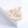 Pirate Boat Brooch Steam Boat Sailboat Shape Good Detail Stainless Exquisite Coat Collar