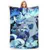 Shadow Milk Cookie Run Kingdom Blankets Flannel All Season  Breathable Warm Throw Blankets for Bedding Bedroom Plush Thin Quilt