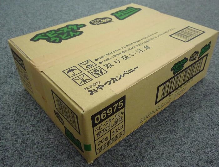 Baby Star Udon Bonito Dashi Flavor 20 г x 30 пакетиков Oyatsu Company Dagashi Snacks Ramen Snacks Snacks Snacks Rolling Stock Adult Purchase [Официальный]