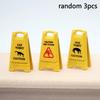 3 шт. кукольный домик мини предупреждение мокрый пол знак для детей строительство вечеринка сцена украшение автомобиля предупреждающий знак развивающие игрушки