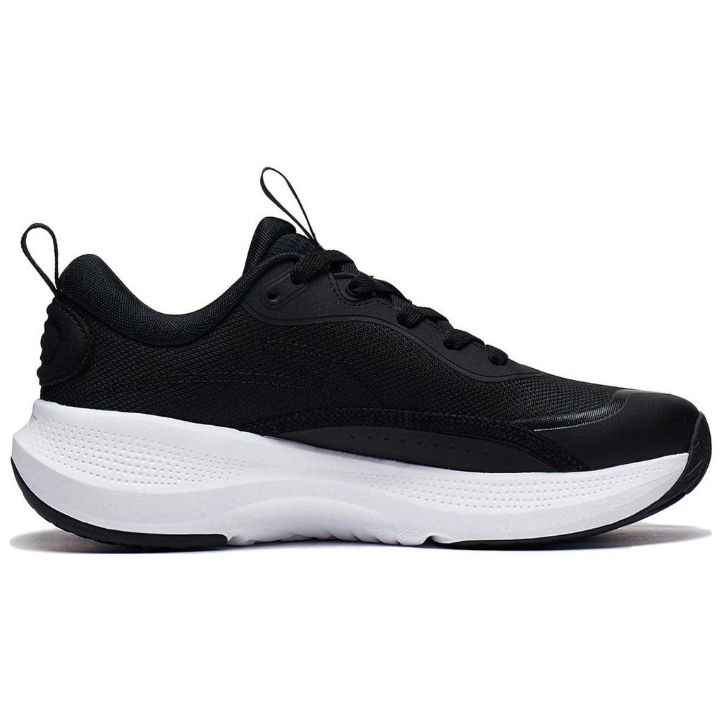 Li-Ning Soft Go Comfortable Versatile Non-Slip Wear-Resistant Low-Top Casual Shoes Women Sneakers Black AGLT180-1