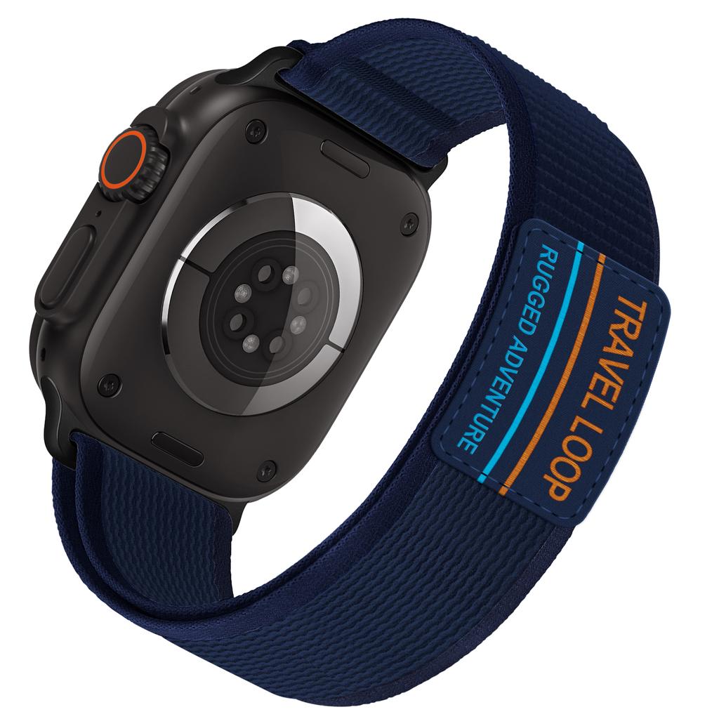 Нейлоновый ремешок для умных часов Ultra 2 10 46 мм 9 8 7 49 мм 45 мм 41 мм 44 мм 40 мм 42 мм 38 мм для умных часов серии 6 SE 5 4 3 2 1 спортивный мужской ремешок