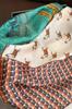 Women' Oriental Scarf 70X70 Silky - Geometric Patterns and Animal Motifs