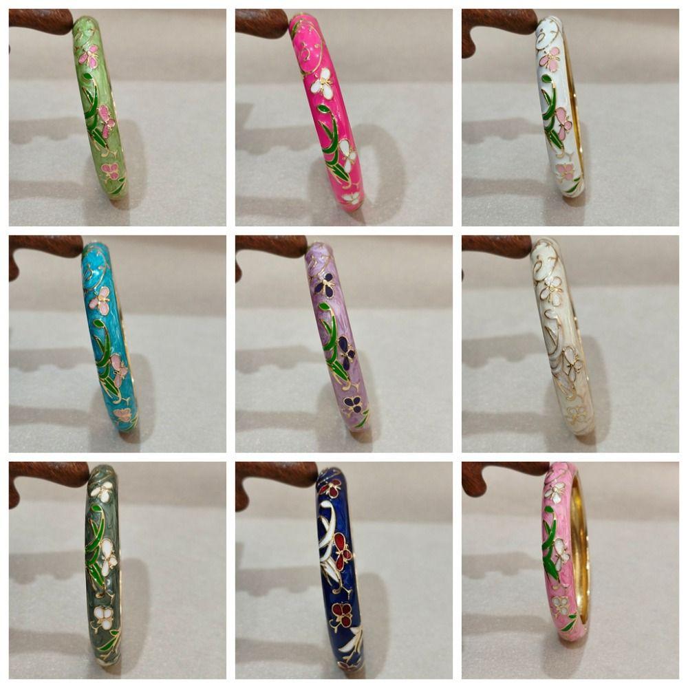 Traditional Bohemian Cloisonne Bracelet Enamel Women's Hand Bracele Gifts for Women Girl