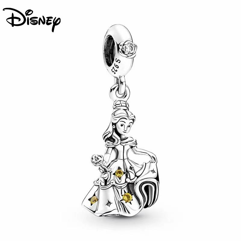 925 Silver Mermaid Series Boutique Charms Pendant Fit For Necklace Original Bracelet DIY Festival Women's Party Gifts