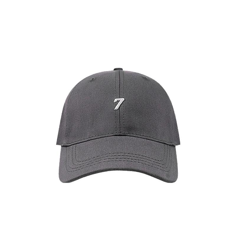 Sunscreen Baseball Cap Korean Style Cotton Peaked Hat Versatile Embroidered 7 Cap  Outdoor