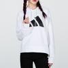 Adidas Толстовка с капюшоном Neo с большим логотипом, женские топы, белые H57346