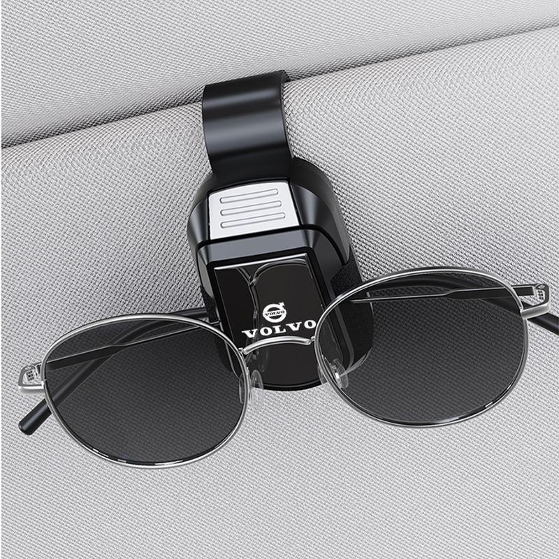 Car Eyeglass Storage Clip Sun Visor Sunglasses Card Holder for Volvo XC60 190h XC S60 XC40 V50 V70 XC90 V90 S80 V40 SC60 V60 C30