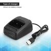 2 шт. Радиостанция-рация для Baofeng BF666S BF777S BF888S USB-зарядное устройство Зарядное устройство для аккумулятора с индикатором зарядки