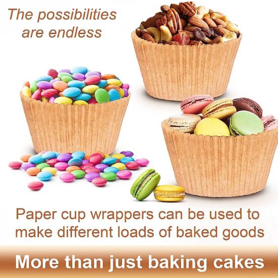 1000 шт., чашки для кексов, жиронепроницаемые вкладыши для кексов, антипригарные, термостойкие, чашки для выпечки десертов для кухни
