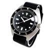 Military Watch Black [Benrus] TYPE-1-SILVER Men's