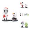 The Nightmare Before Christmas Skull Jack Figure Collectible Toy Pvc Material 10 Assorted Colors Set