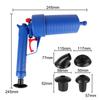 Пневматический пистолет-распылитель для прочистки сточных вод Воздушный насос для прочистки труб Вантуз для прочистки сточных труб Ручной инструмент для удаления засоров в канализационных раковинах
