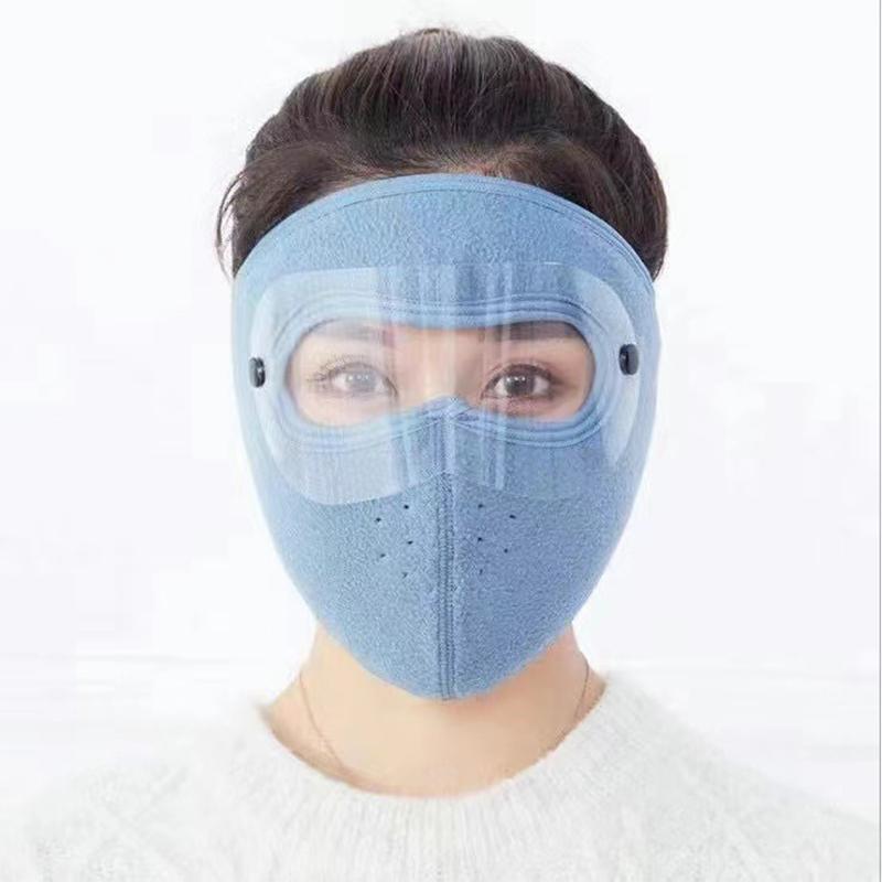 Зимняя теплая маска для женщин, толстая защита шеи, наушники, ветрозащитная, холодо- и морозостойкая для езды