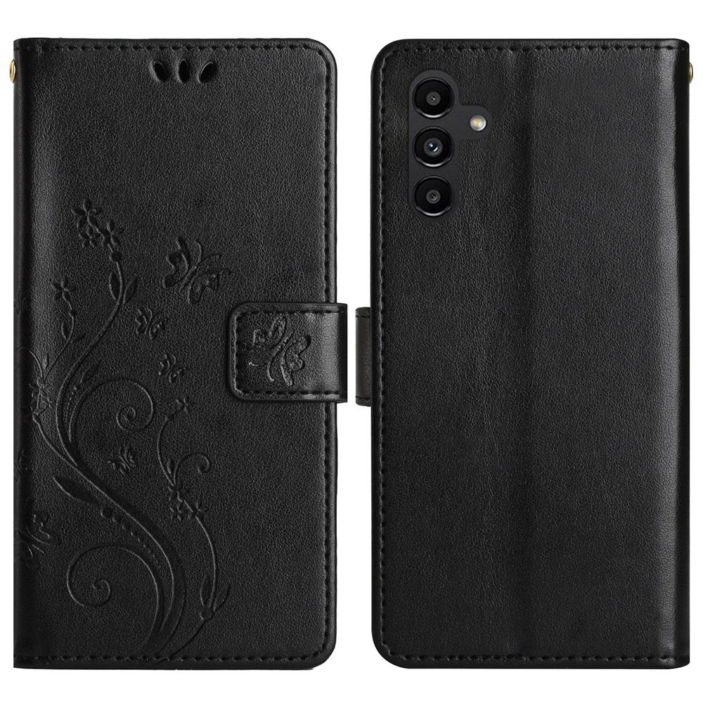 Чехол для Samsung Galaxy S25 из ПУ кожи, чехол-кошелек для телефона с ремешком