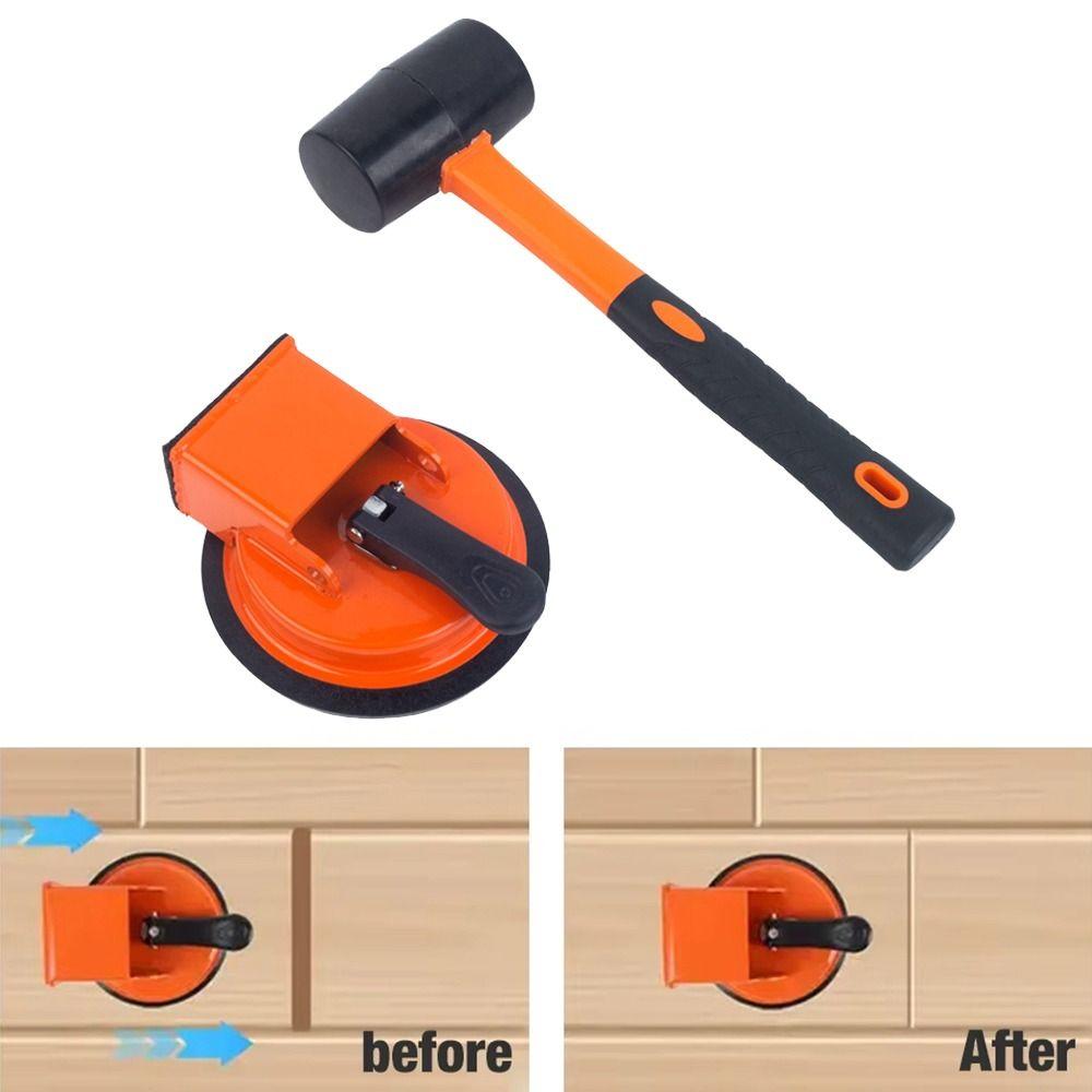 with Rubber Hammer Floor Gap Fixer Tool Non-slip Handle Floor Gap Repair Tool  DIY Projects