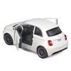 Bburago Масштаб Fiat 500e 2023 Белый Миниатюрный автомобиль Литой под давлением Готовый WT 1/24 / Автомобиль, Продукт, 18-21110