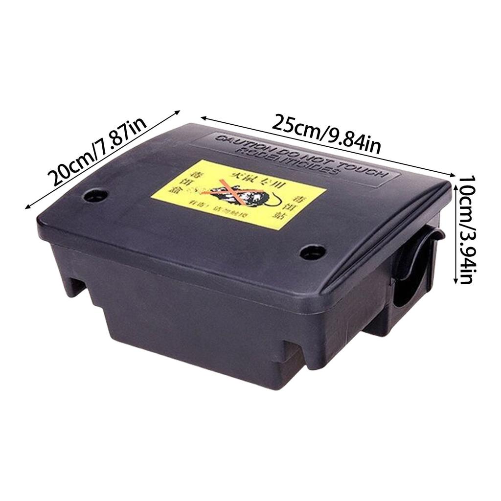 Прочные Погодоустойчивые Контейнеры для Крысиной Приманки Дизайн, Безопасный для Детей и Домашних Животных, для Эффективного Отпугивания Грызунов