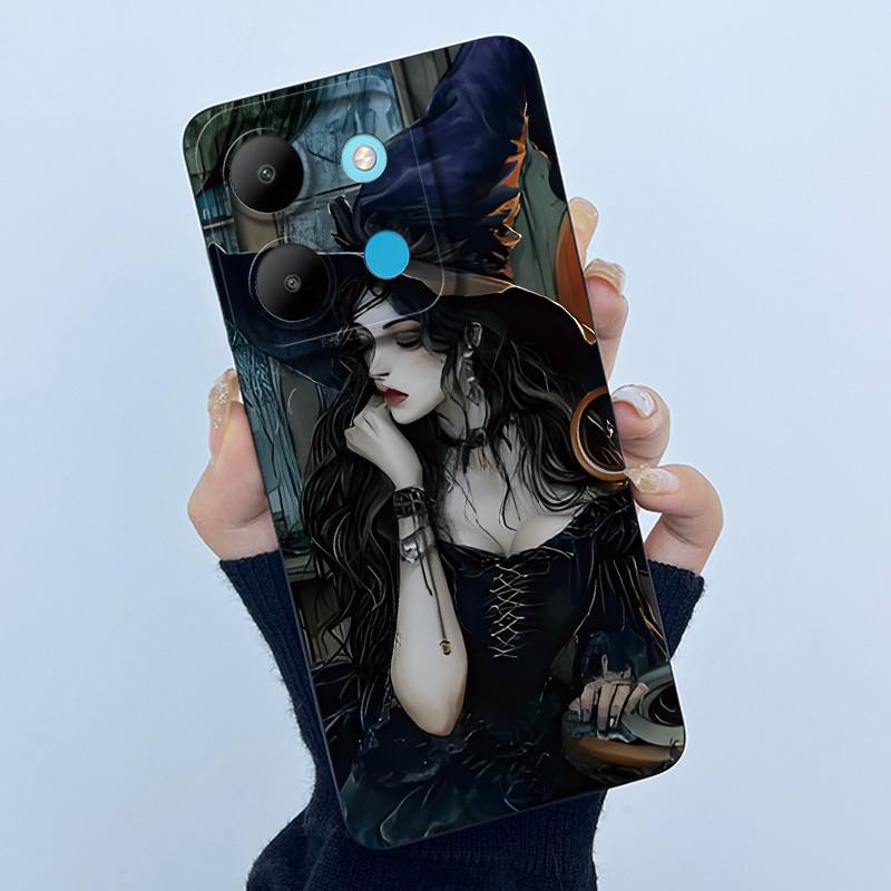 Чехол для Infinix Smart 7 X6515 Smart 7 HD X6516 Модный Простой Чехол Мягкий Силиконовый Чехол для Телефона Для infinix Smart7 Plus Чехлы