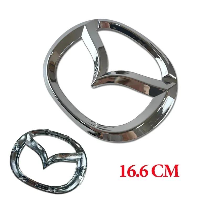 for Mazda CX-5 CX5 Steering Wheel Badge 3D Body Replaced Sticker Rear Tail Refitting Decoration Plastic Car Front Trunk Emblem GF6